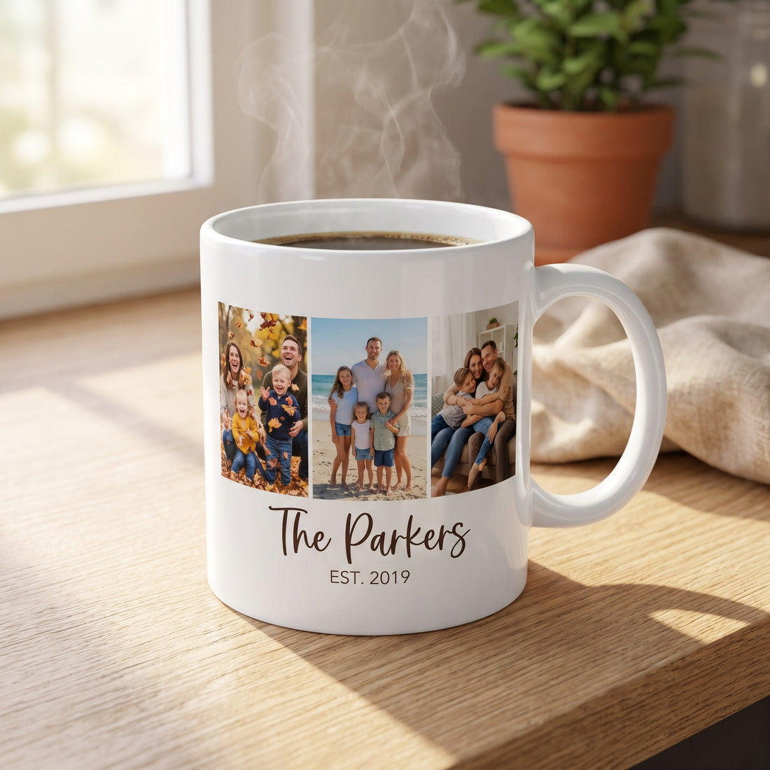 11 oz Photo Mug, printed: collage