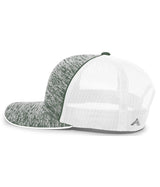 Dark Green Heather/White/Dark Green Heather
