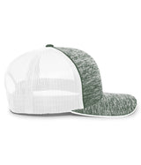 Dark Green Heather/White/Dark Green Heather