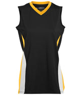 Black/Gold/White