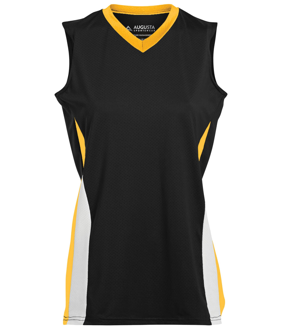 Black/Gold/White