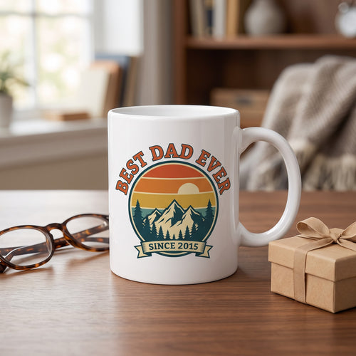 11 oz Photo Mug, printed: dad | hhs