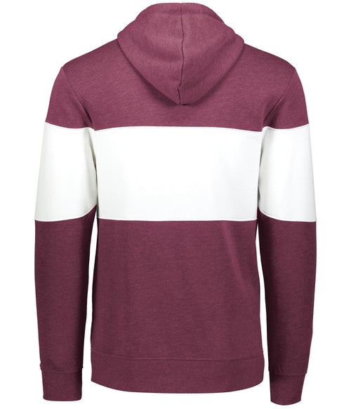 Maroon Heather/White