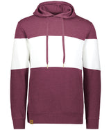 Maroon Heather/White
