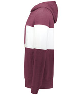 Maroon Heather/White