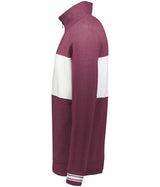 Maroon Heather/White