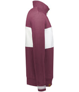 Maroon Heather/White