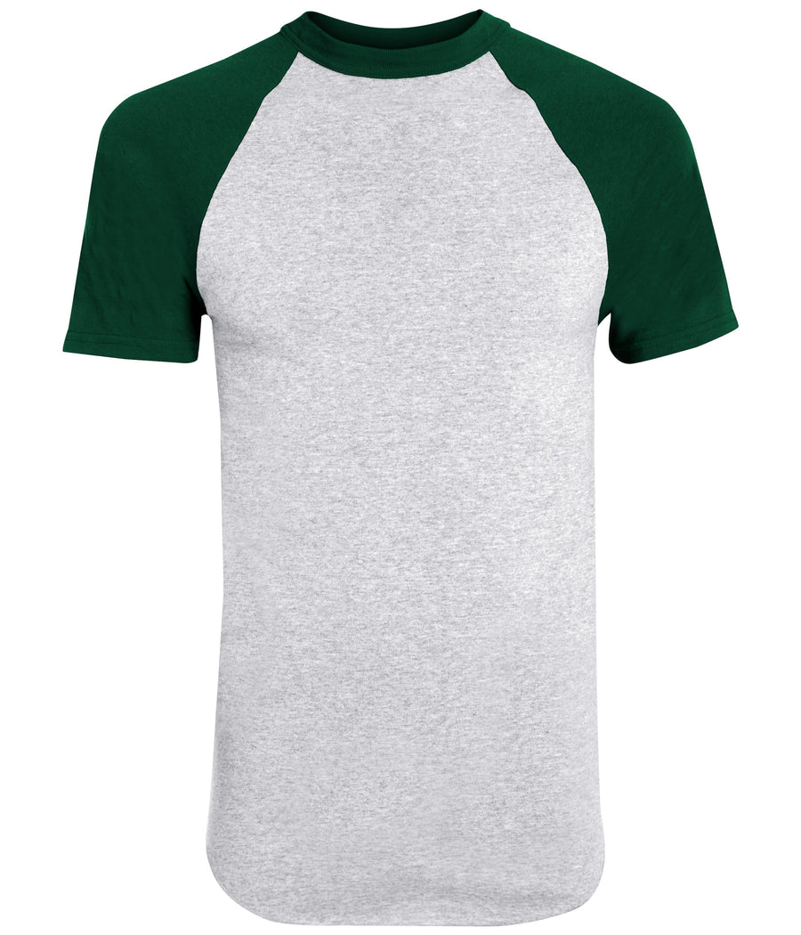 Athletic Heather/Dark Green
