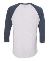 Indigo Sleeves/ Heather White Body