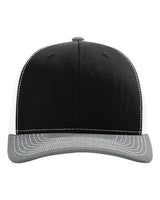 Black/ White/ Heather Grey