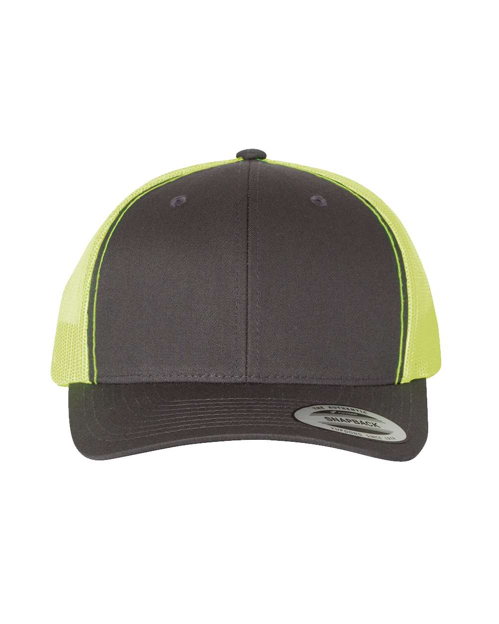 Charcoal/ Neon Green