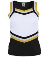 Black/White/Metallic Gold