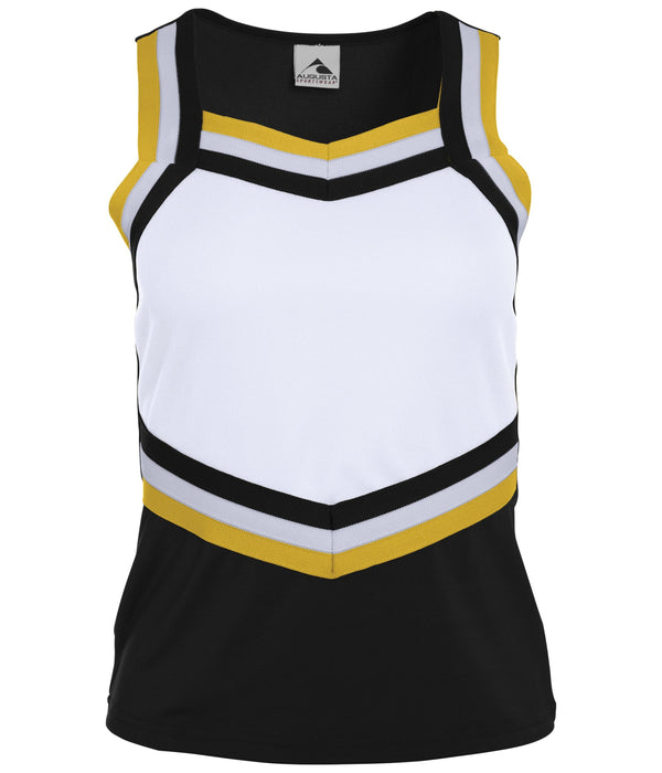 Black/White/Metallic Gold