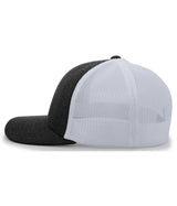 Black Heather/White