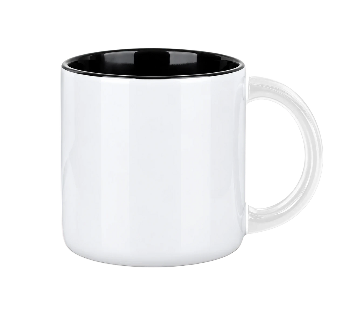 14 oz Photo Mug, Black inside, plain | hhs