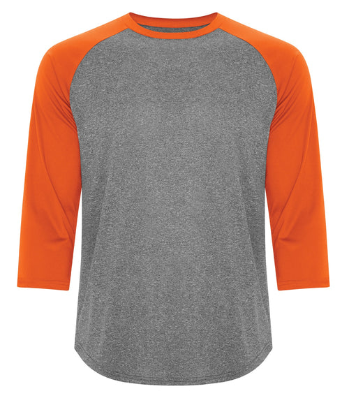 Charcoal Heather/Deep Orange